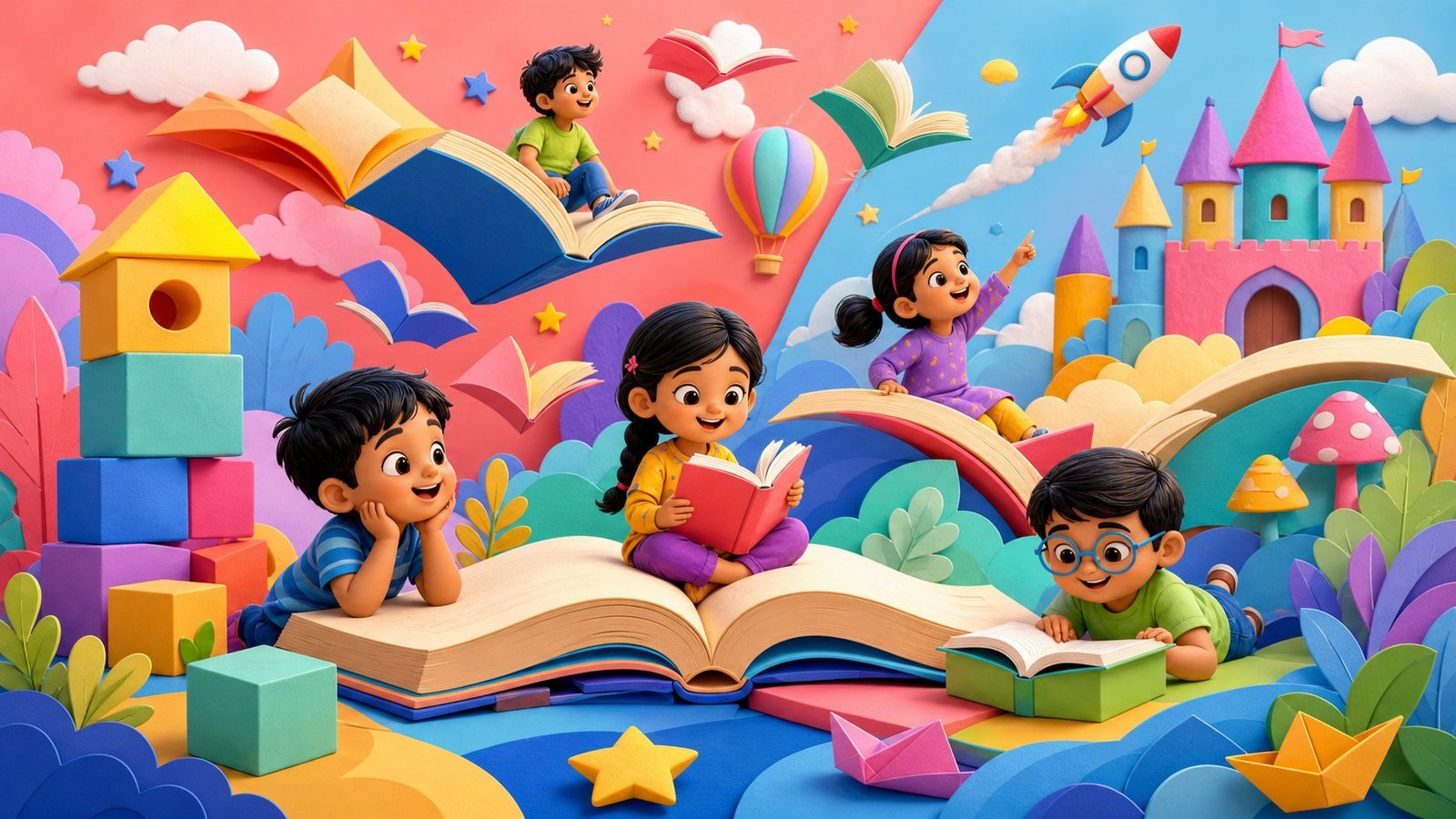 Open a book. Find a universe.